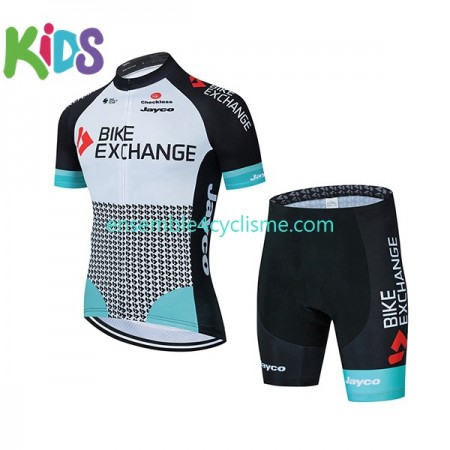 Tenue Maillot + Cuissard 2021 Team BikeExchange Enfant N001